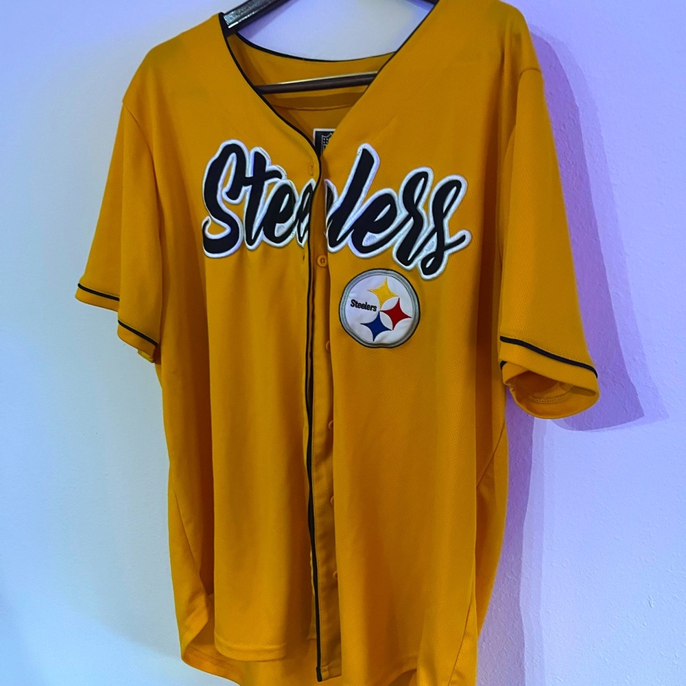 RARE Pittsburgh Steelers baseball jersey